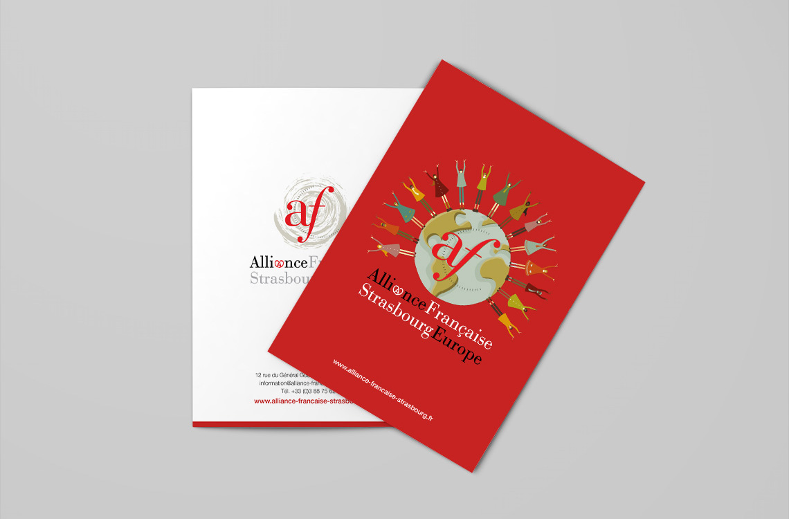 Carte de voeux 2013 Alliance Française