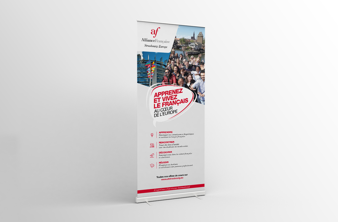 Roll-up Alliance Française
