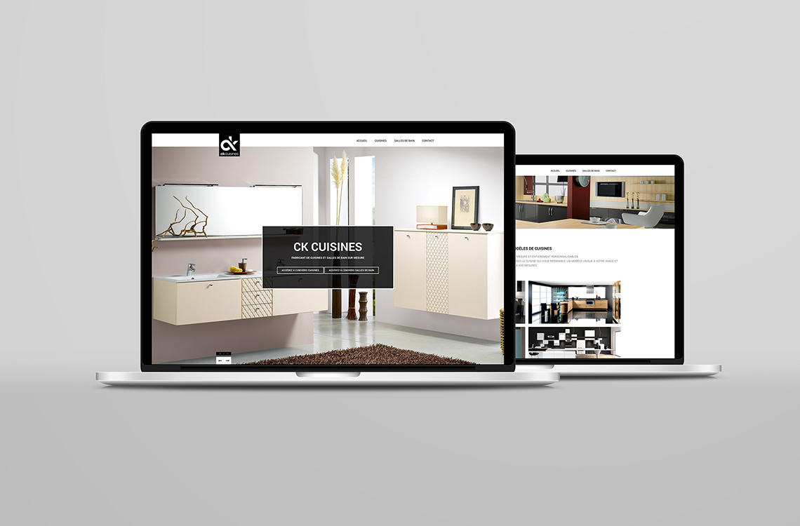 Site internet full responsive CK Cuisines