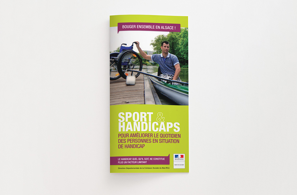 Brochure informative sur le handisport en Alsace - Direction Régionale et Départementale de la jeunesse, des sports et de la cohésion sociale