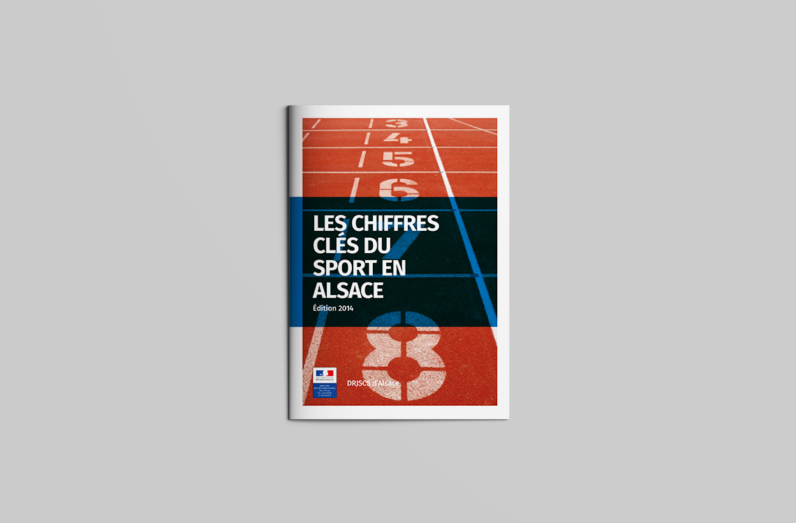 Brochure de synthèse sur les chiffres clés du sport en Alsace - Direction Régionale et Départementale de la jeunesse, des sports et de la cohésion sociale