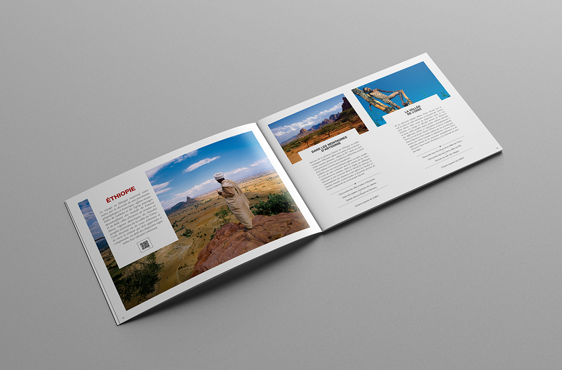 Brochure de présentation des voyages, randonnées et découvertes 2016 - Horizons Nomades