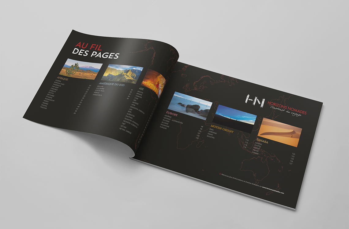 Catalogue Horizons Nomades - Voyages, randonnées et découvertes 2015
