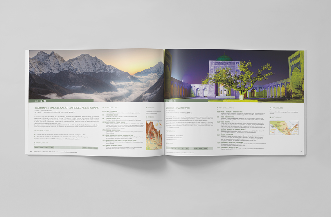 Catalogue Horizons Nomades - Voyages, randonnées et découvertes 2014