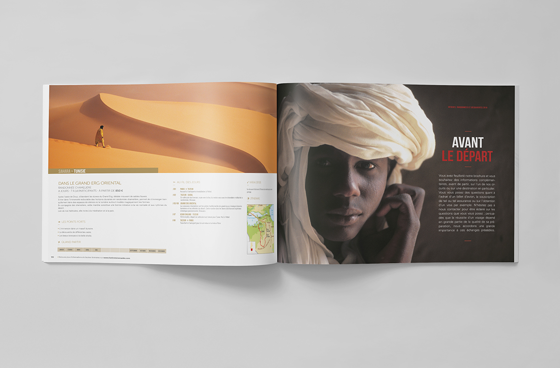 Catalogue Horizons Nomades - Voyages, randonnées et découvertes 2014