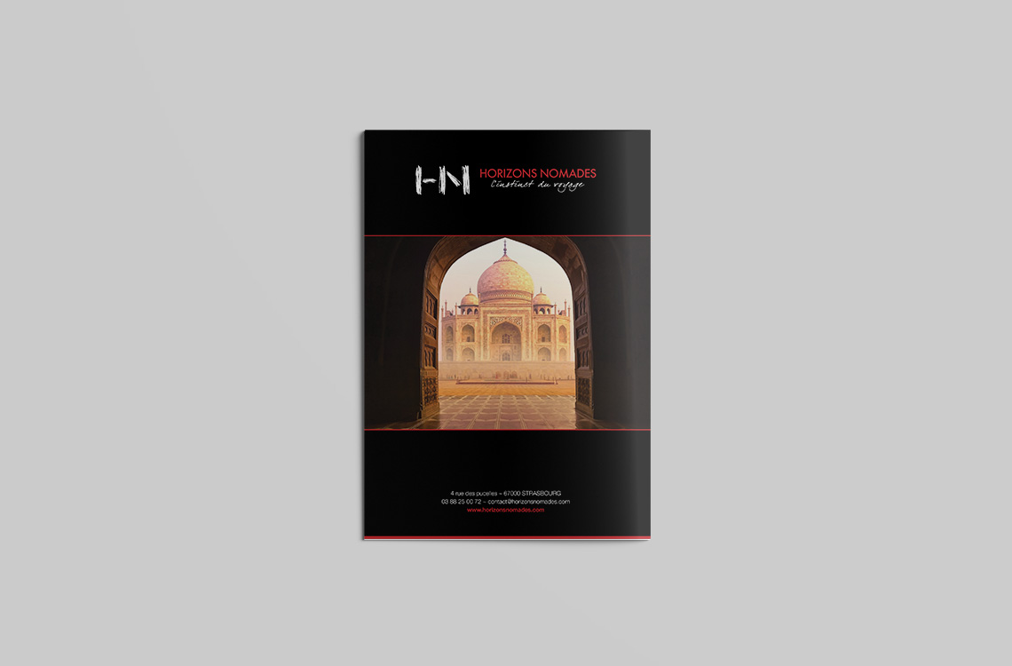 Fiches technique de voyage sous forme de brochure - Horizons Nomades