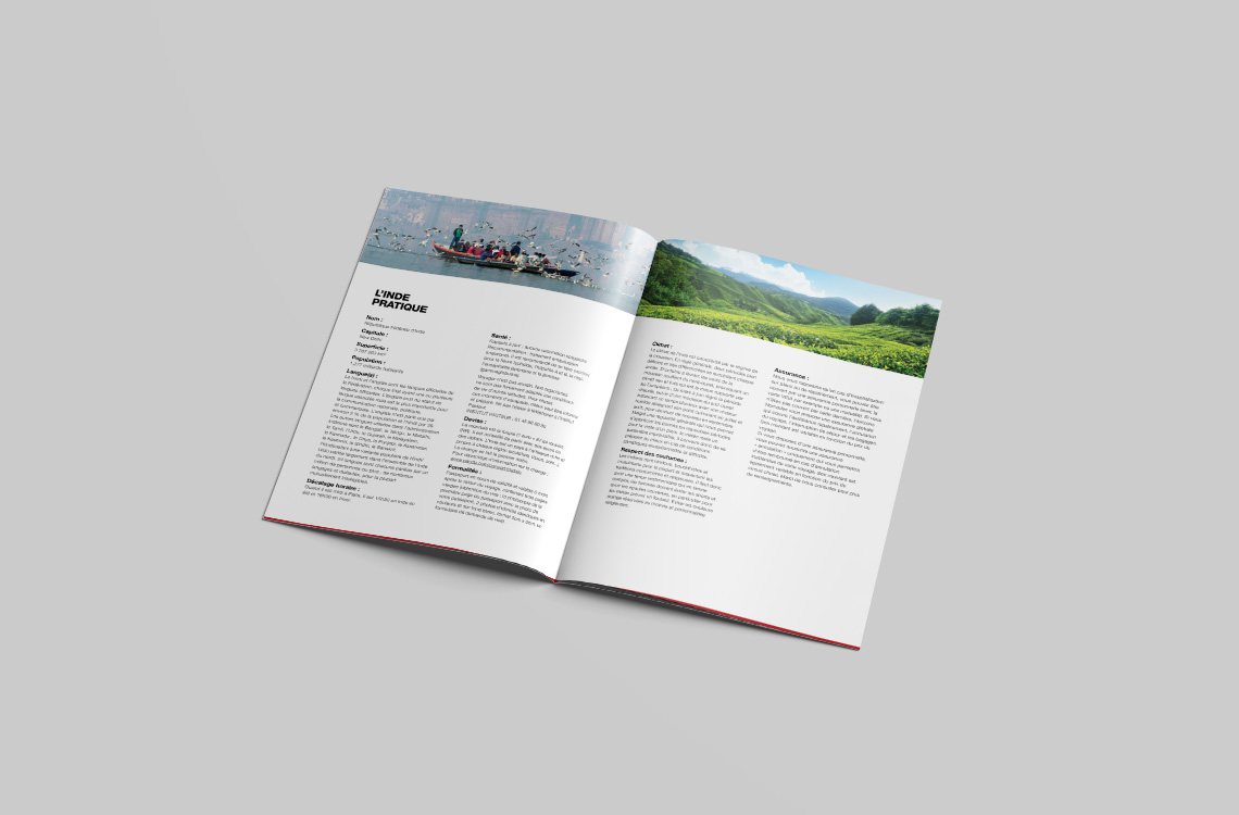 Fiches technique de voyage sous forme de brochure - Horizons Nomades