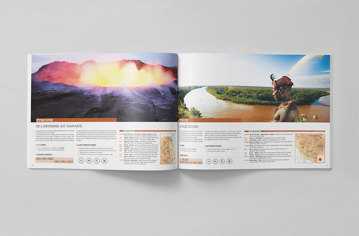 Catalogue Horizons Nomades - Voyages, randonnées et découvertes 2012