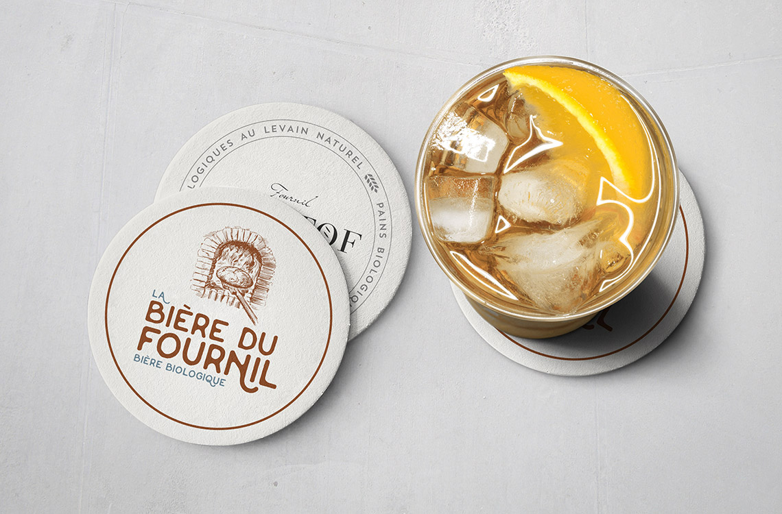 Sous bock du Fournil Kristof