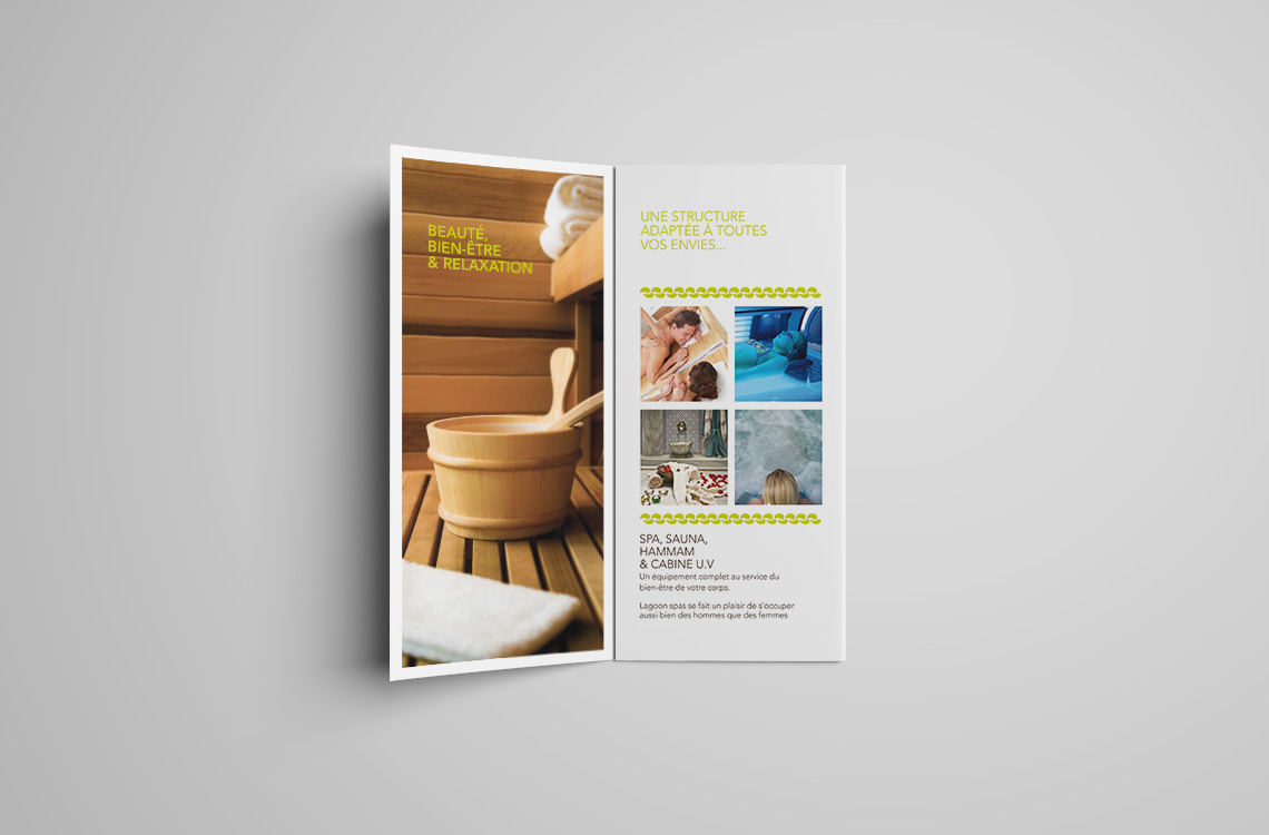 Dépliant de présentation - Lagoon Spas