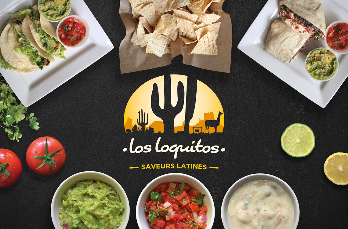 Identité visuelle - logotype Los Loquitos