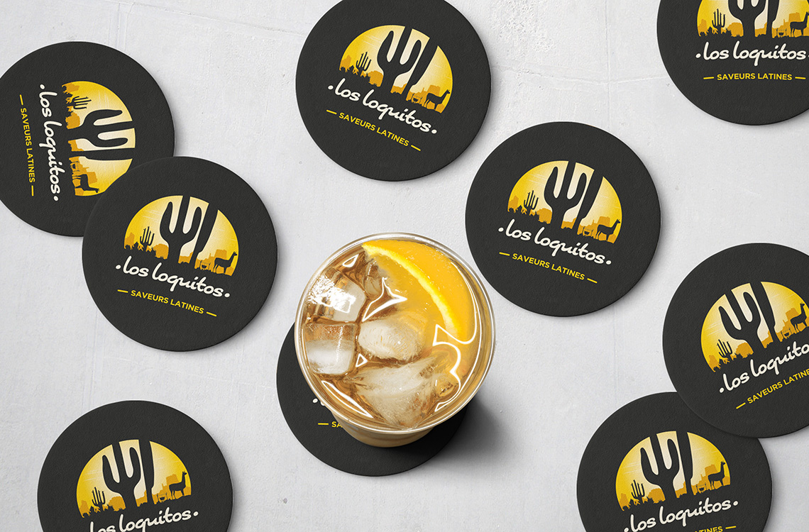 Sous bock Los Loquitos