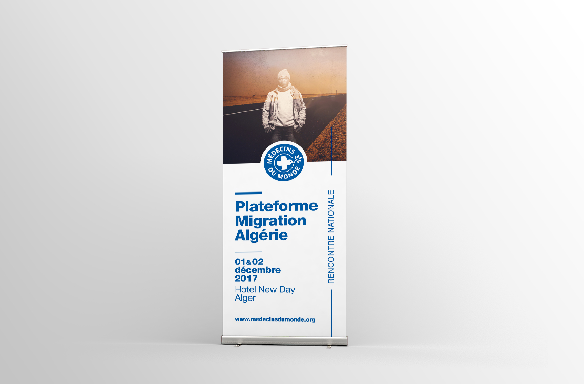 Roll up Plateforme Migration Algérie Médecins du Monde