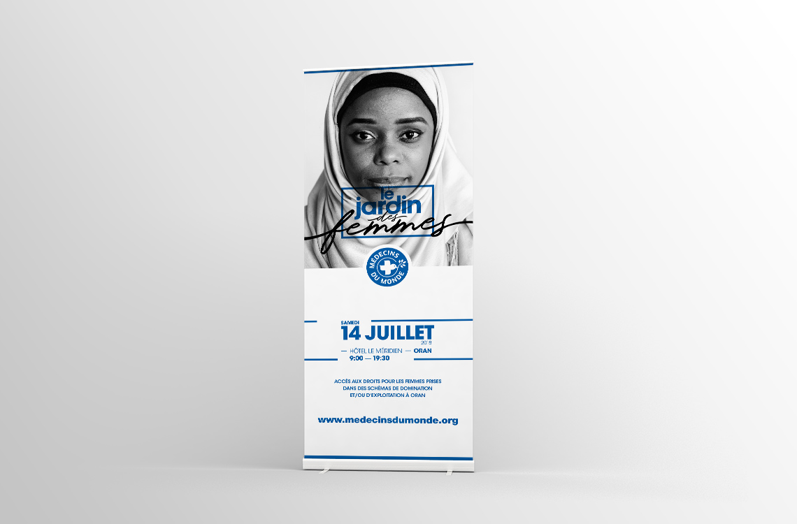 Roll up Jardin des Femmes Médecins du Monde