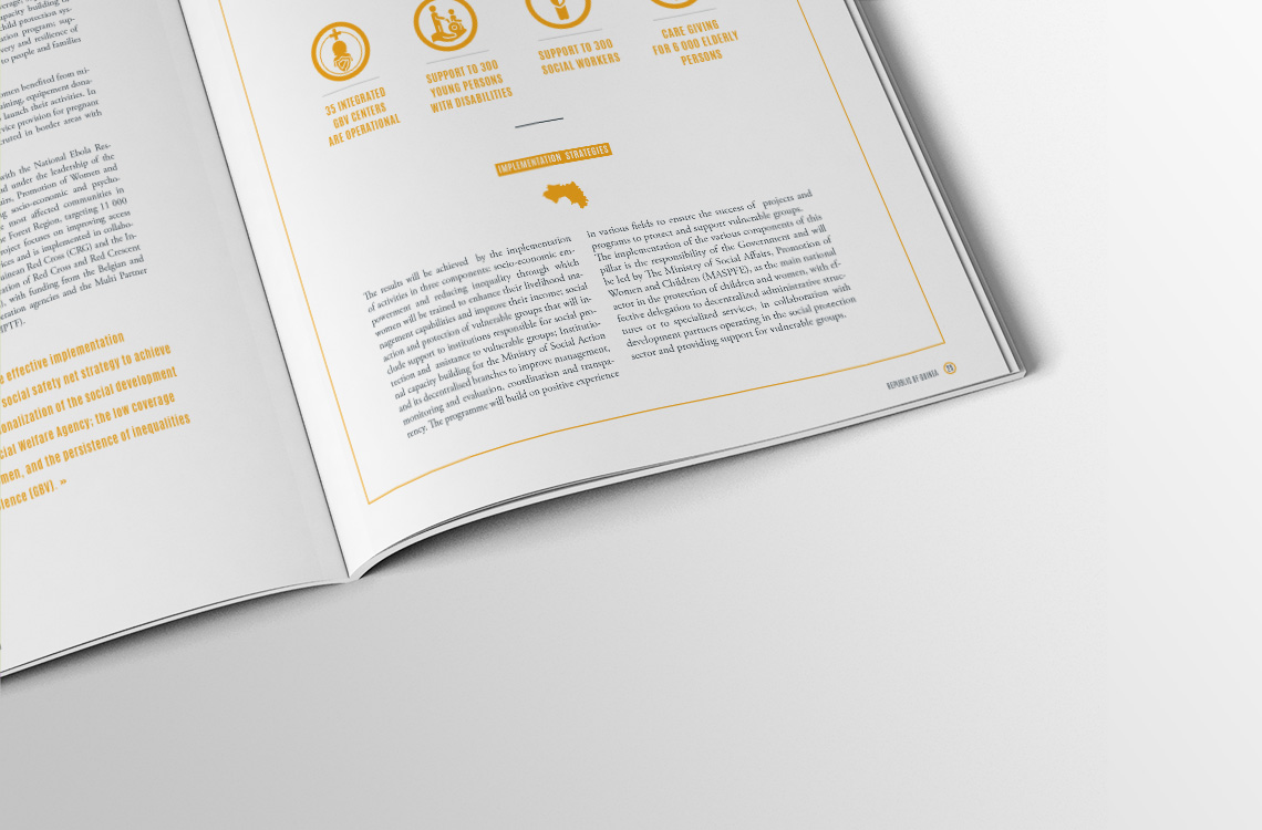 Brochure de plaidoyer et de présentation du Fonds National de Relance et de résilience Post-Ebola pour la République de Guinée - PNUD Guinée