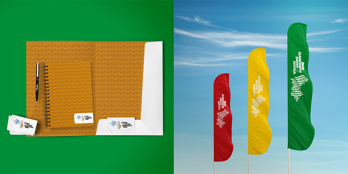 Identité visuelle Guinée Émergente 2040