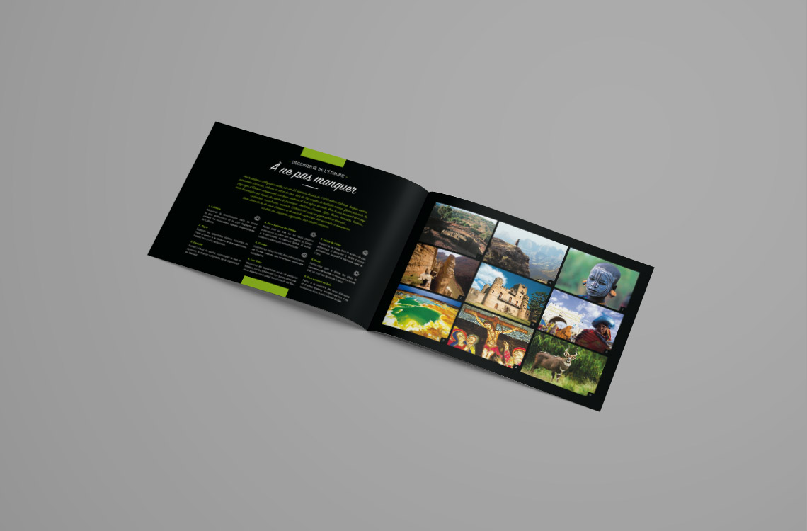 Brochure de présentation de l'agence Sphere Tour & Travel