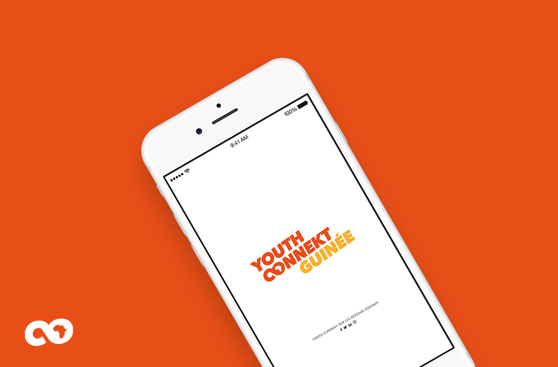 Prototype de l'application Youth Connekt Guinée