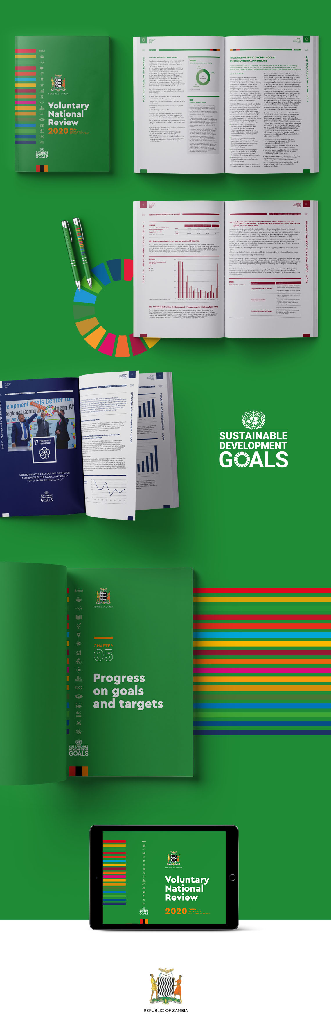 Rapport National Sur les objectifs de développement durable de la Zambie